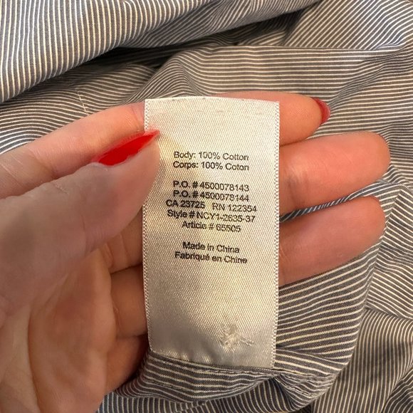 babaton aritzia work shirt long sleeve size xs - Picture 4 of 5